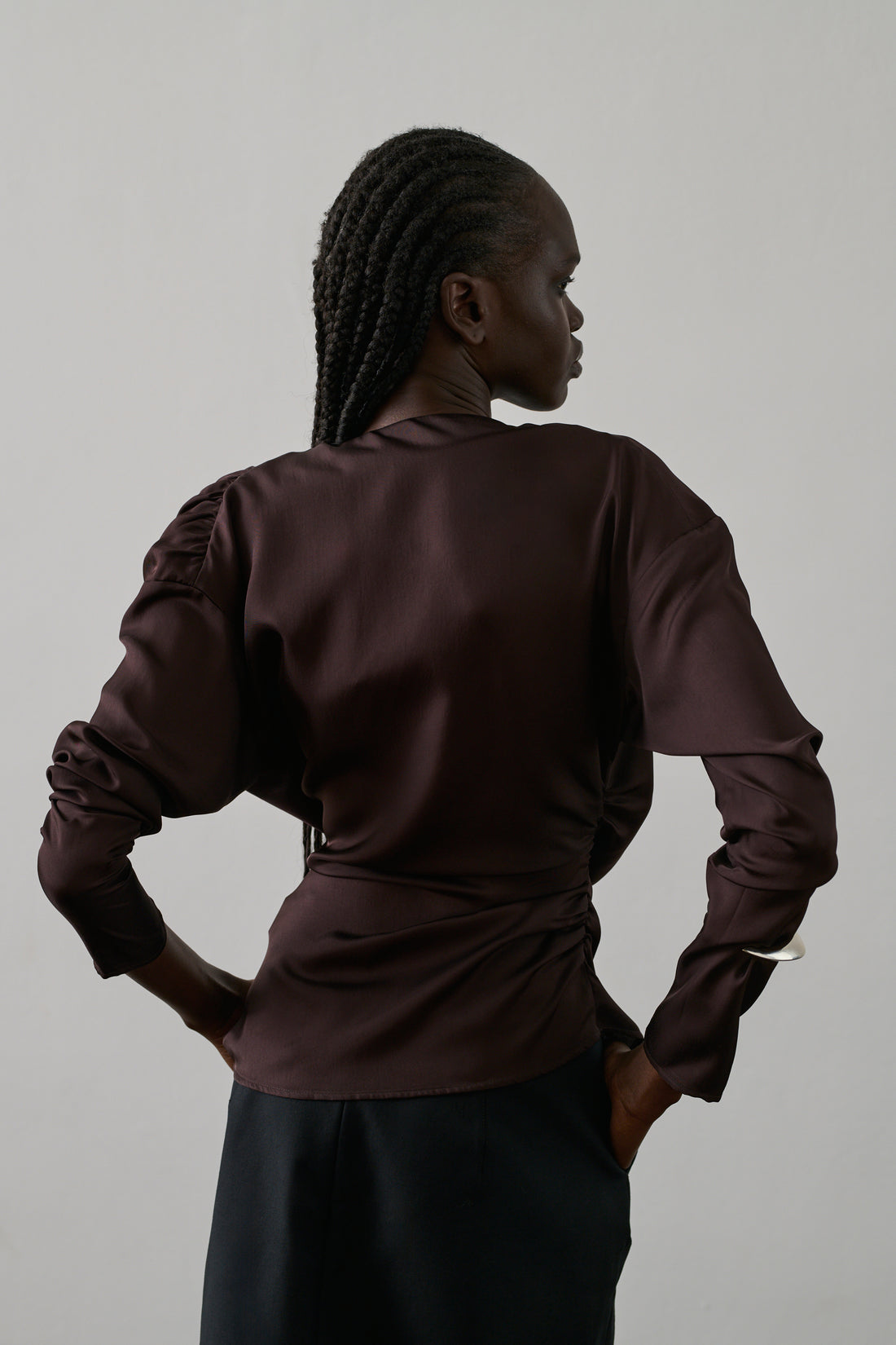 Blouse Fresia - Prune - Femme