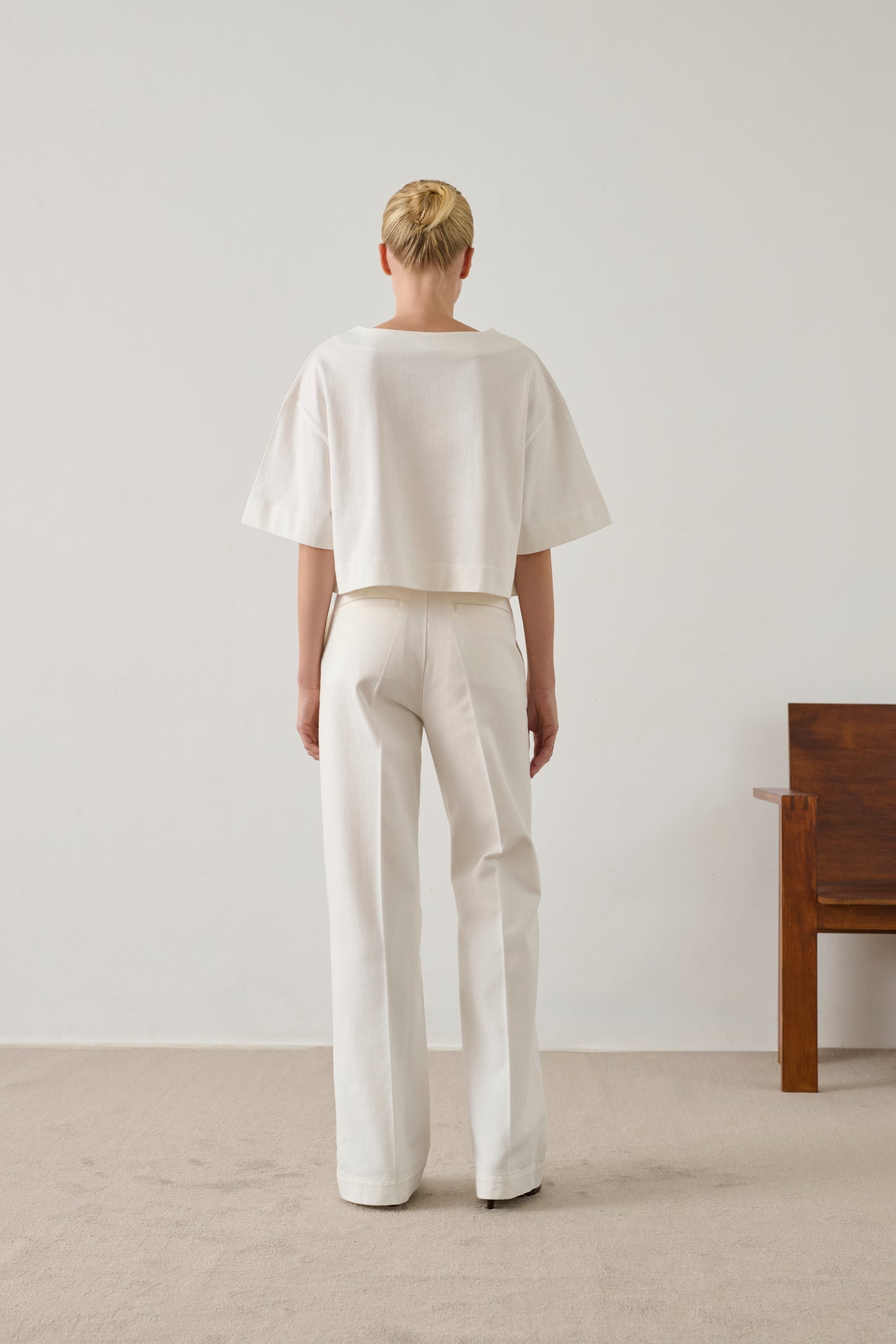 Tee-Shirt Davina - Blanc Cassé - Coton - Femme